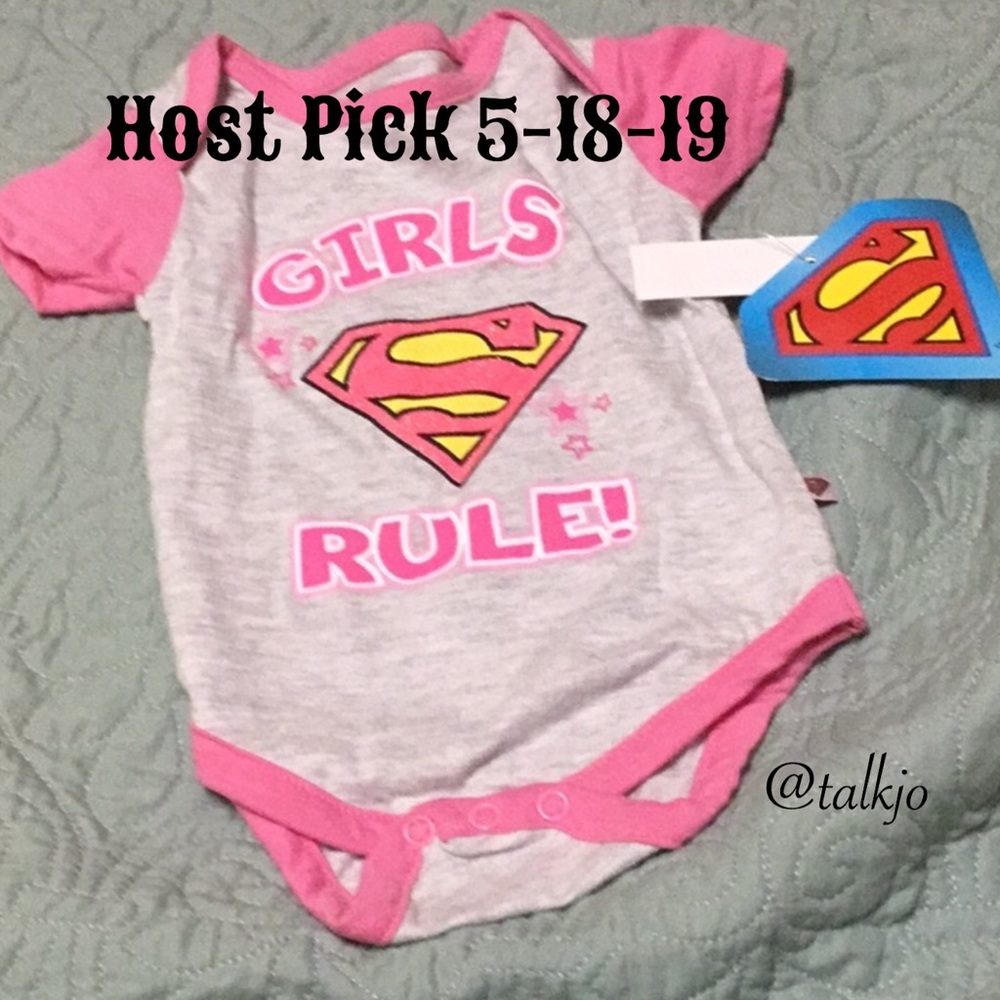 “🦋Host Pick”NWT Baby girl onesie - Picture 1 of 4